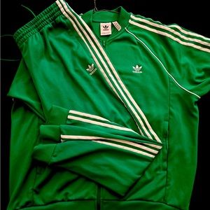 Adidas Tracksuit MENS - Green 2XL